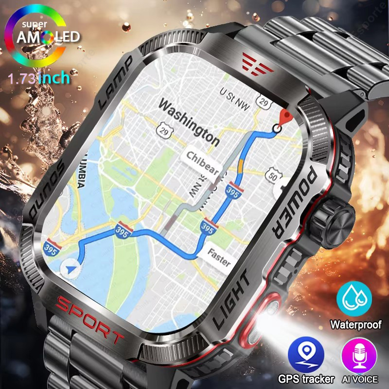 Phase Esports & Gaming Festival - Novo Relógio Inteligente Militar GPS para