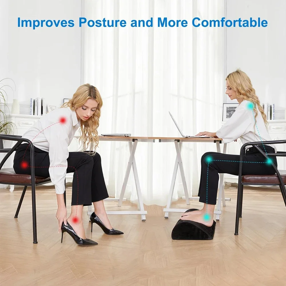 Descanso para os pés confortáv - Footrest Under Desk avaliação e preço