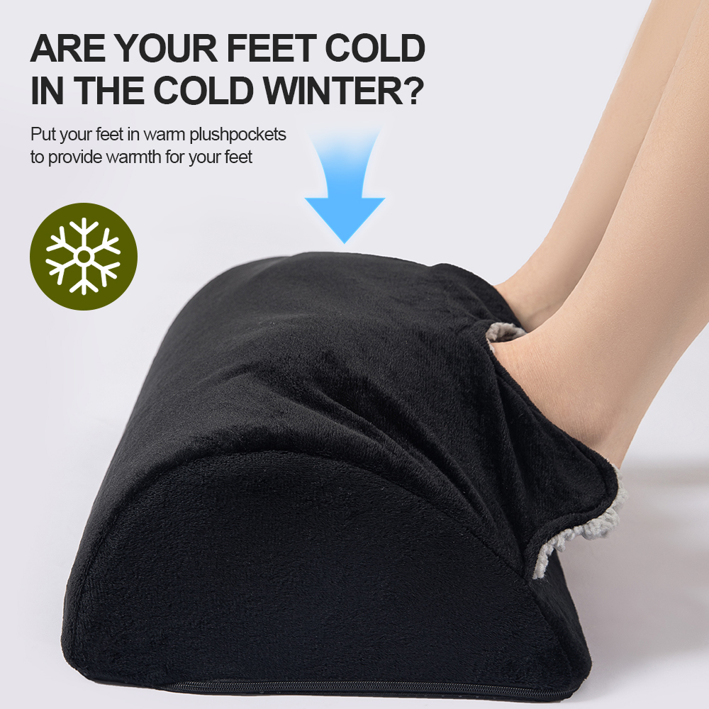 Apoio para os Pés Aquecido par - Footrest Under Desk avaliação e preço