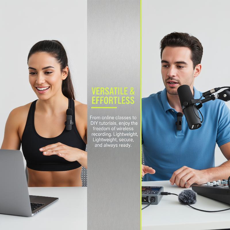【K】Microfone Sem Fio K9 Mini p - Video Gaming & Esports Usd Acc avaliação e preço