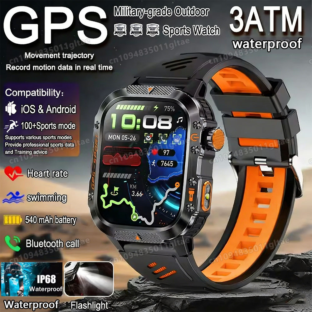 2026 Novo Smartwatch Militar M - Phase Esports & Gaming Festival avaliação e preço